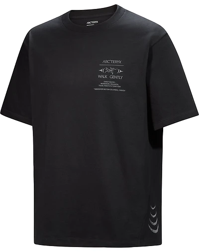 Walk Gently Cotton Salmon Skin Shirt SS Men's