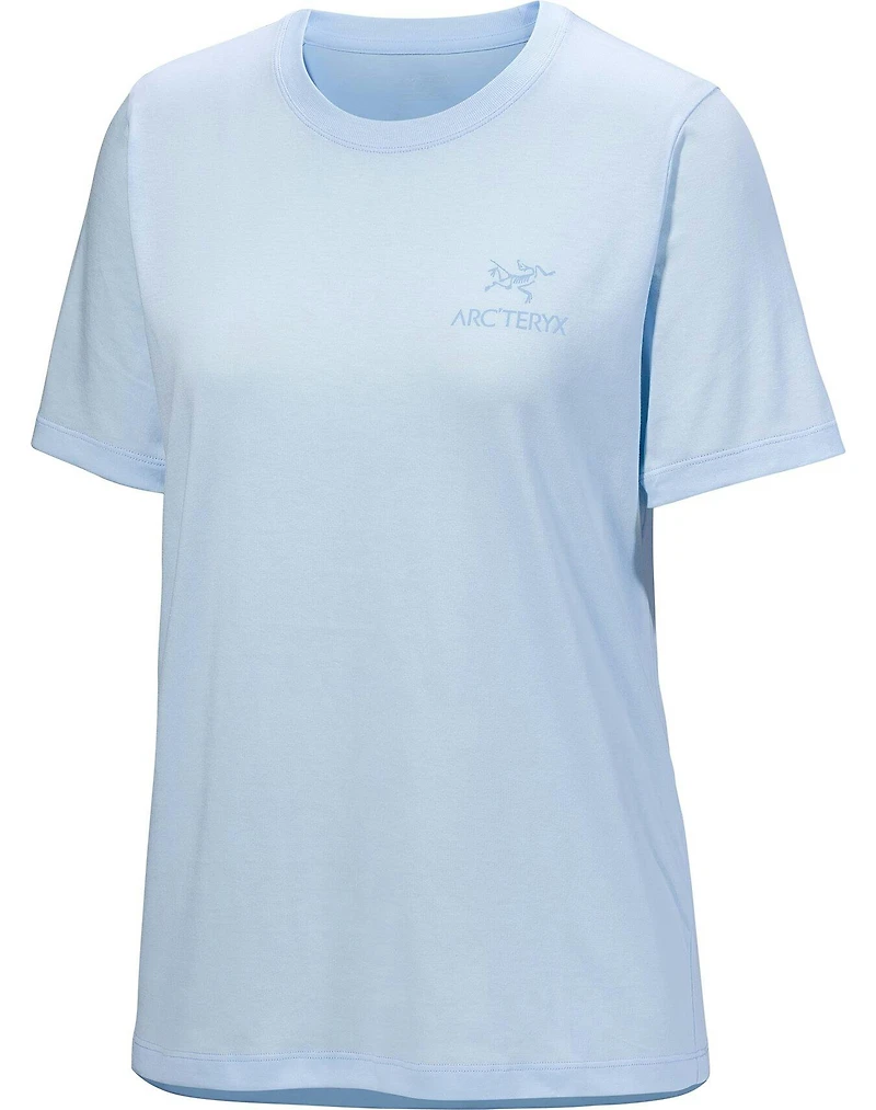 Kragg SL Cotton Emblem Crew Shirt SS Women's