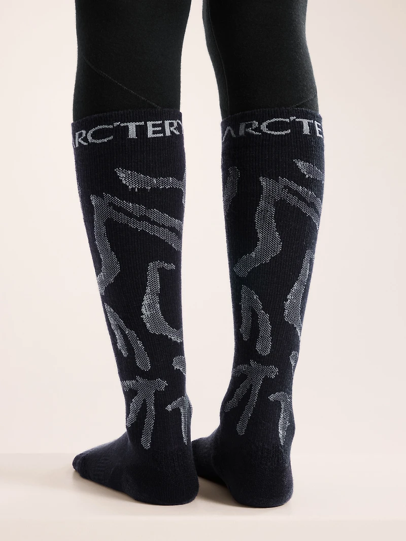 Merino Wool Grotto Ski Sock