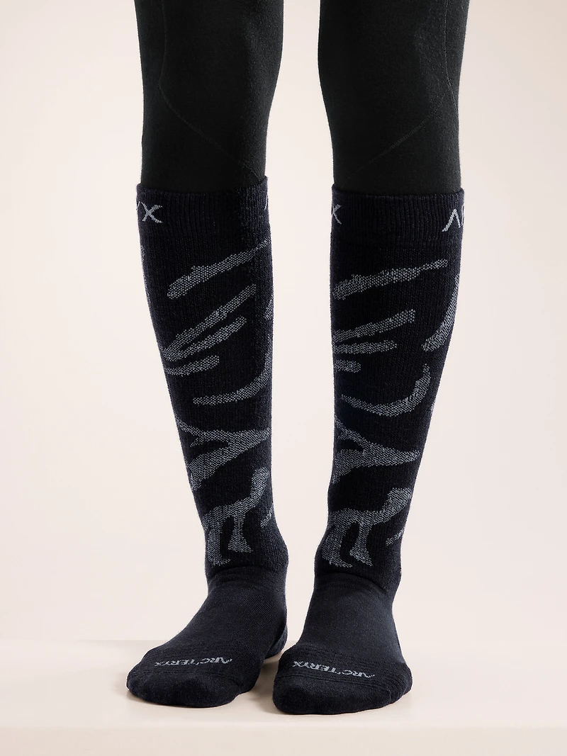 Merino Wool Grotto Ski Sock