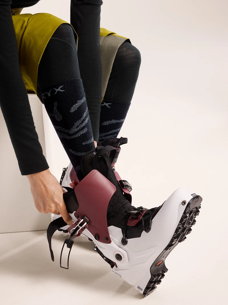 Merino Wool Grotto Ski Sock