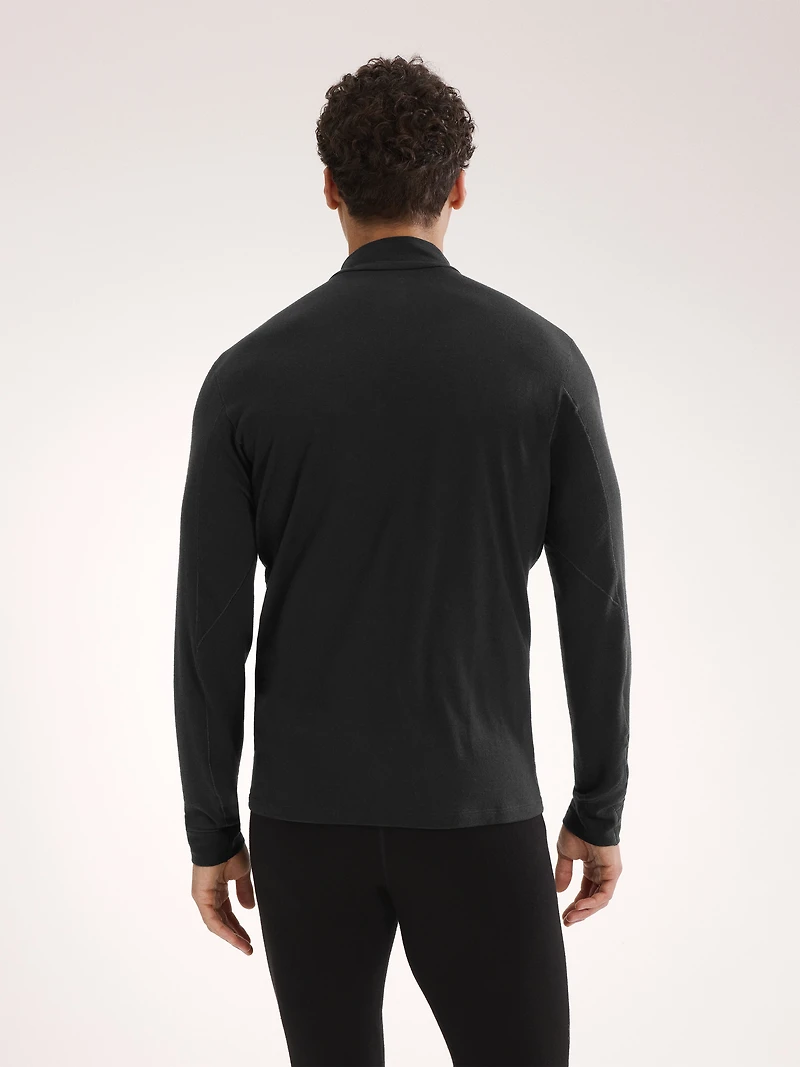 Rho Merino Wool Zip Neck Men's
