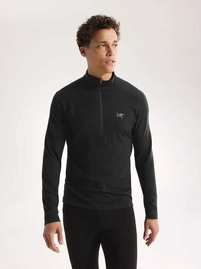 Rho Merino Wool Zip Neck Men's