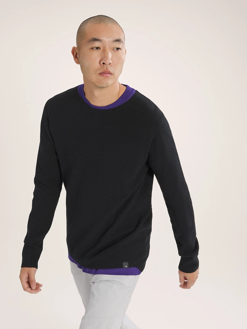 Hallam Merino Wool Crew Neck Men's