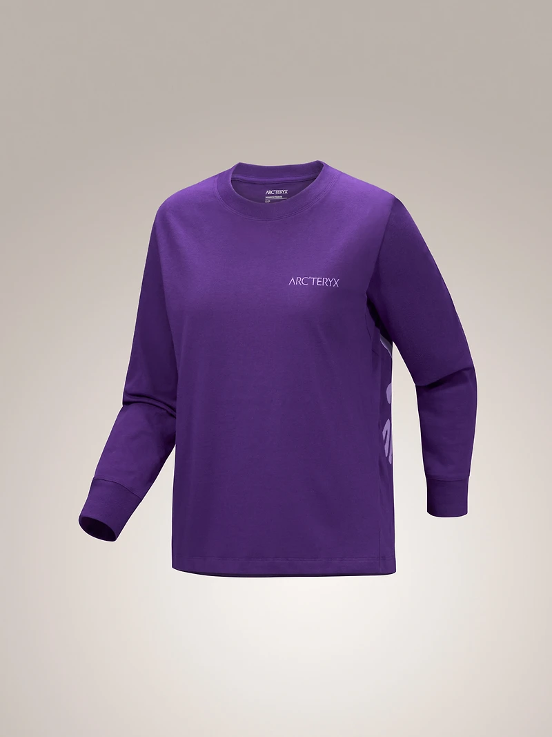 Kragg Cotton Bird Crew Neck Shirt LS Women's