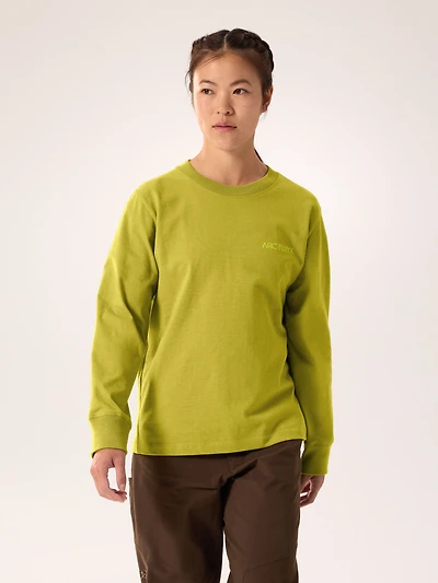 Kragg Cotton Bird Crew Neck Shirt LS Women's