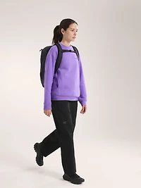 Emblem Fleece Crew Neck Pullover Women's