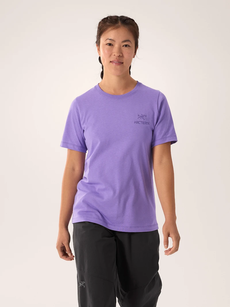 Kragg SL Cotton Emblem Crew Shirt SS Women's