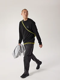 Emblem Fleece Crew Neck Pullover Men's