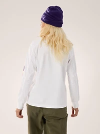 Kragg Cotton Sticker Crew Shirt LS Women's