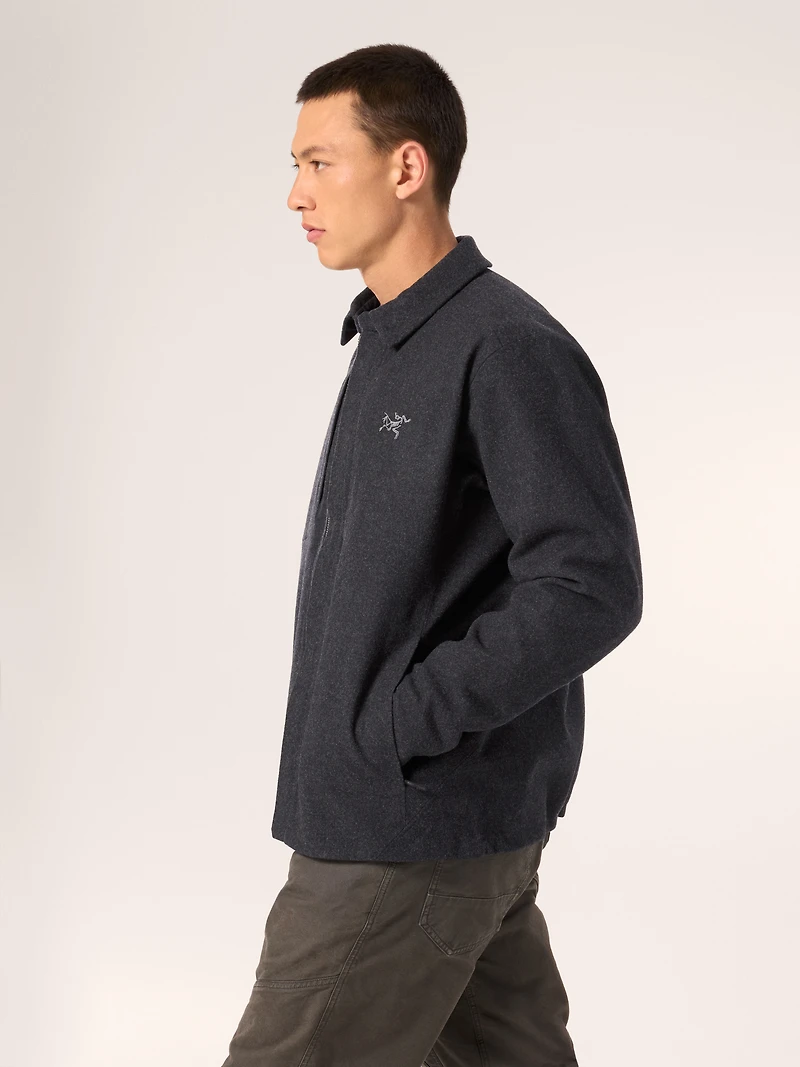 Sawyer Wool Overshirt Men's