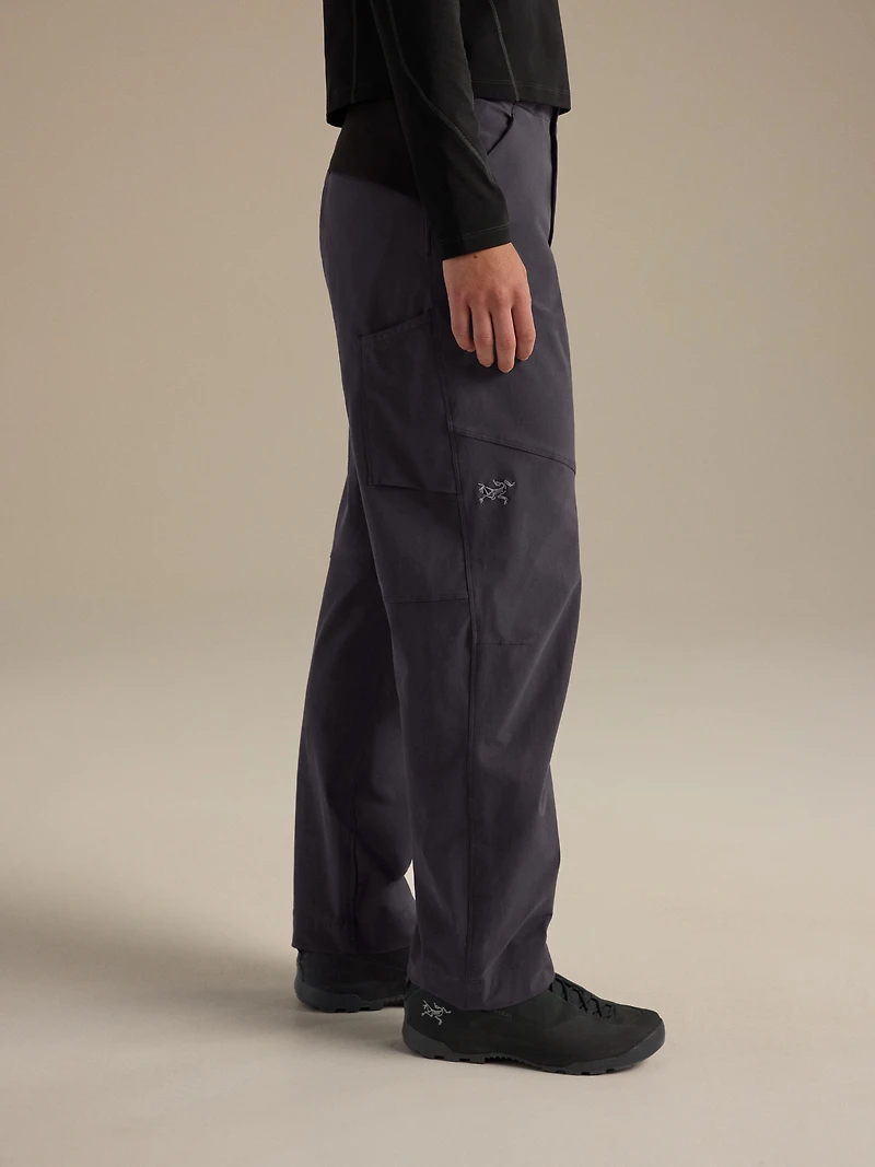 Clarkia Cotton Wide Leg Pant