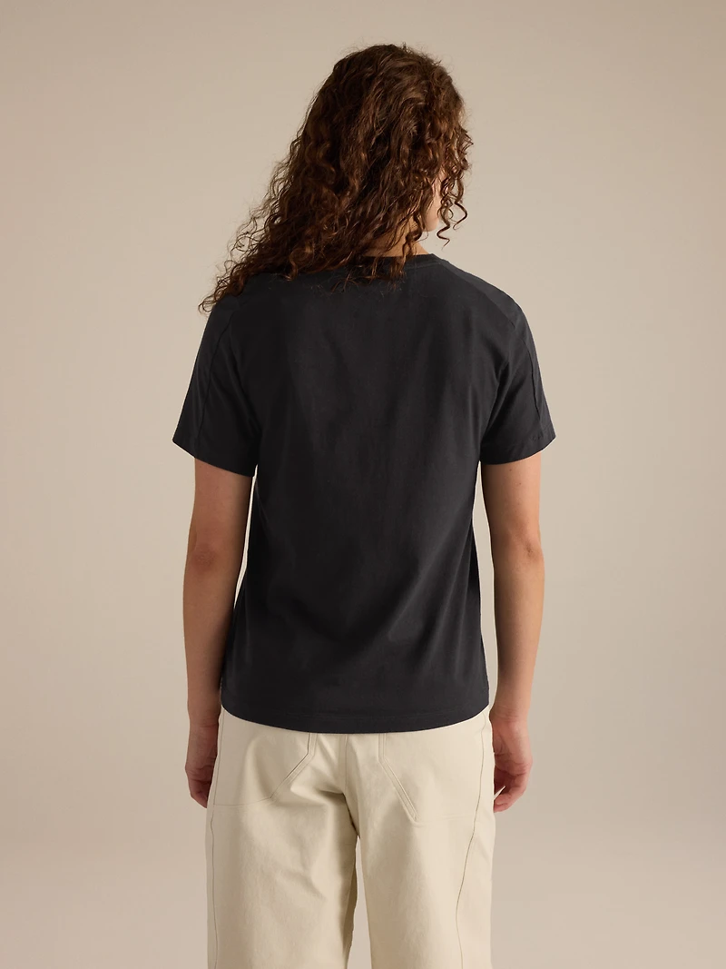 Kragg SL Cotton Emblem Crew Shirt SS