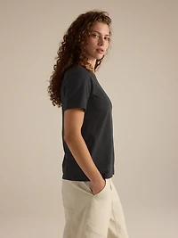 Kragg SL Cotton Emblem Crew Shirt SS