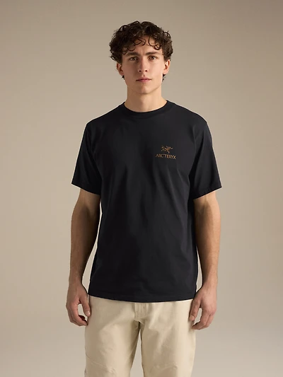 Kragg SL Cotton Bird Word Shirt SS