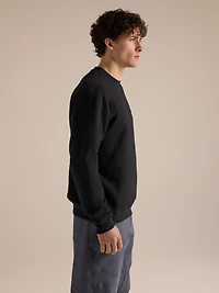 Emblem Fleece Crew Neck Pullover