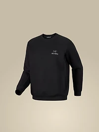 Emblem Fleece Crew Neck Pullover