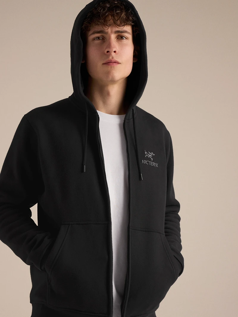 Emblem Fleece Full Zip Hoody