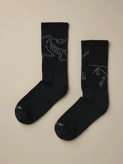 Merino Wool Mid Bird Sock