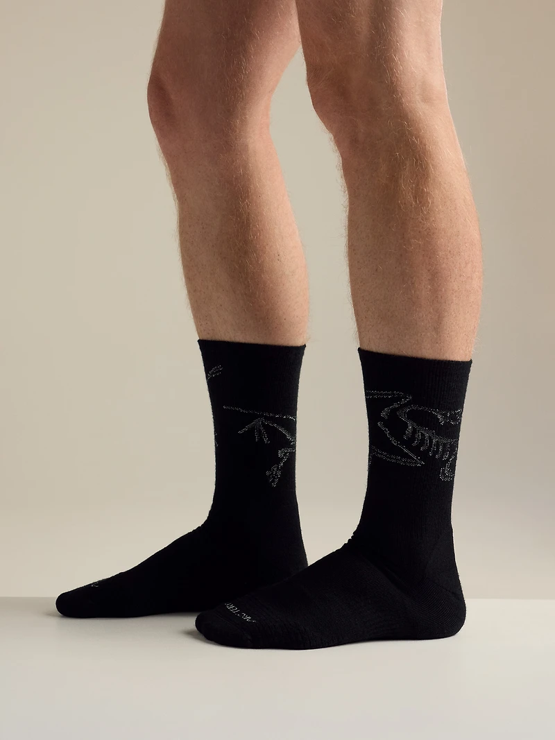 Merino Wool Mid Bird Sock