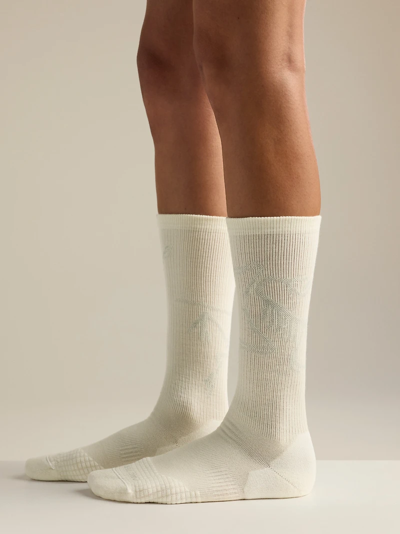 Merino Wool Mid Bird Sock