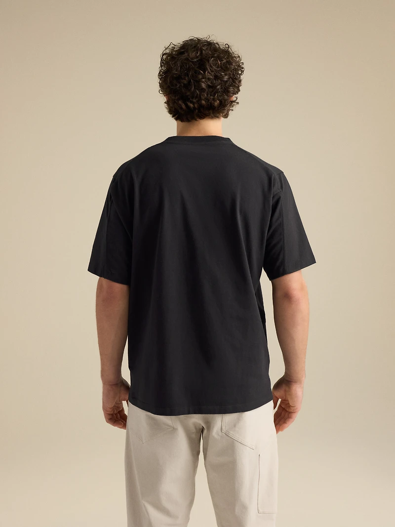 Kragg Cotton Emblem Crew Neck Shirt SS