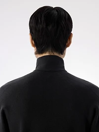 Conic Wool Half Zip Neck