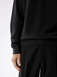 Conic Wool Half Zip Neck