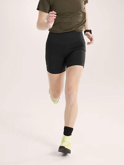 Essent High-Rise Utility Short 6" Women's