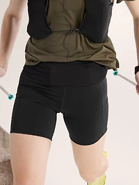 Essent High-Rise Utility Short 6" Women's