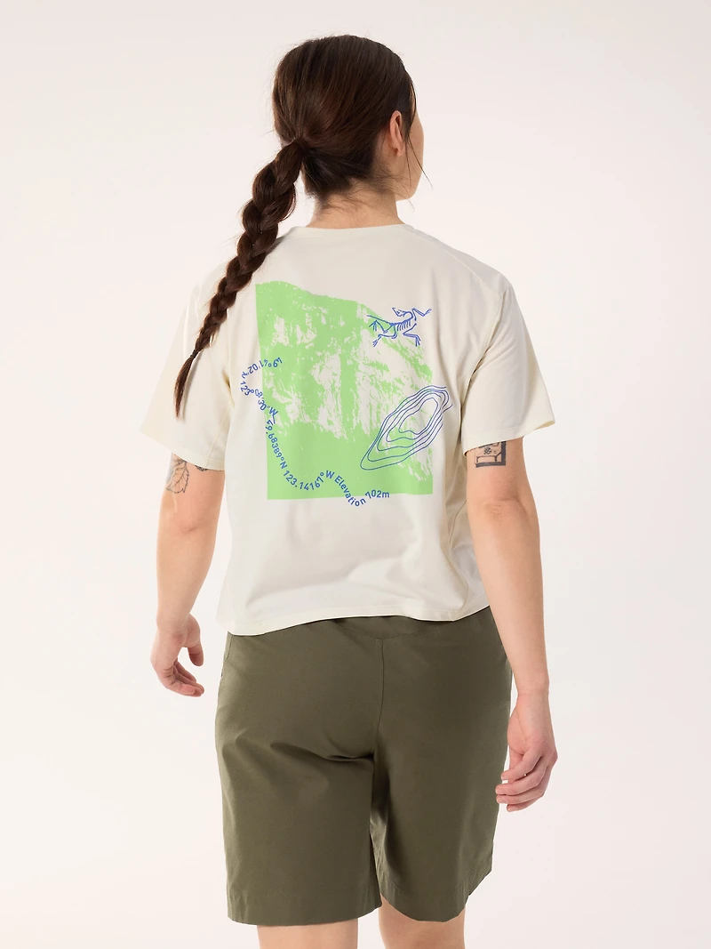 Taema Crop Topo Shirt SS Women's