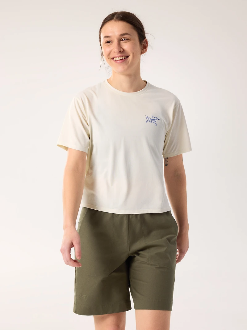 Taema Crop Topo Shirt SS Women's