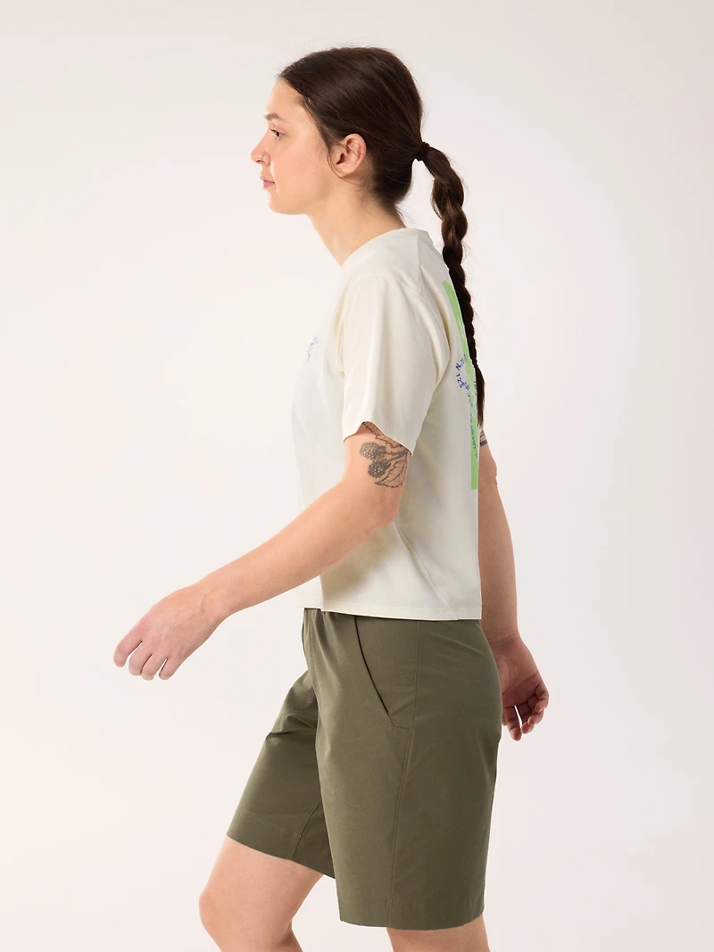 Taema Crop Topo Shirt SS Women's