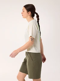 Taema Crop Topo Shirt SS Women's