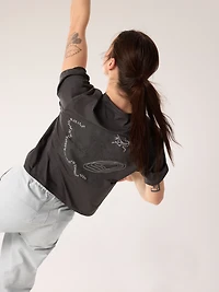 Taema Crop Topo Shirt SS Women's