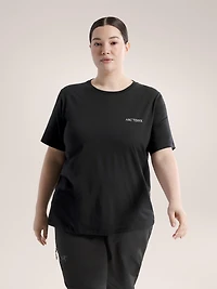 Kragg SL Cotton Blurred Bird Crew Shirt SS Women's