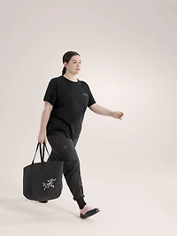 Kragg SL Cotton Blurred Bird Crew Shirt SS Women's