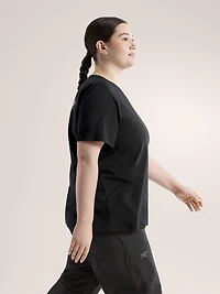 Kragg SL Cotton Blurred Bird Crew Shirt SS Women's