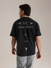 Walk Gently Cotton Salmon Skin Shirt SS Men's