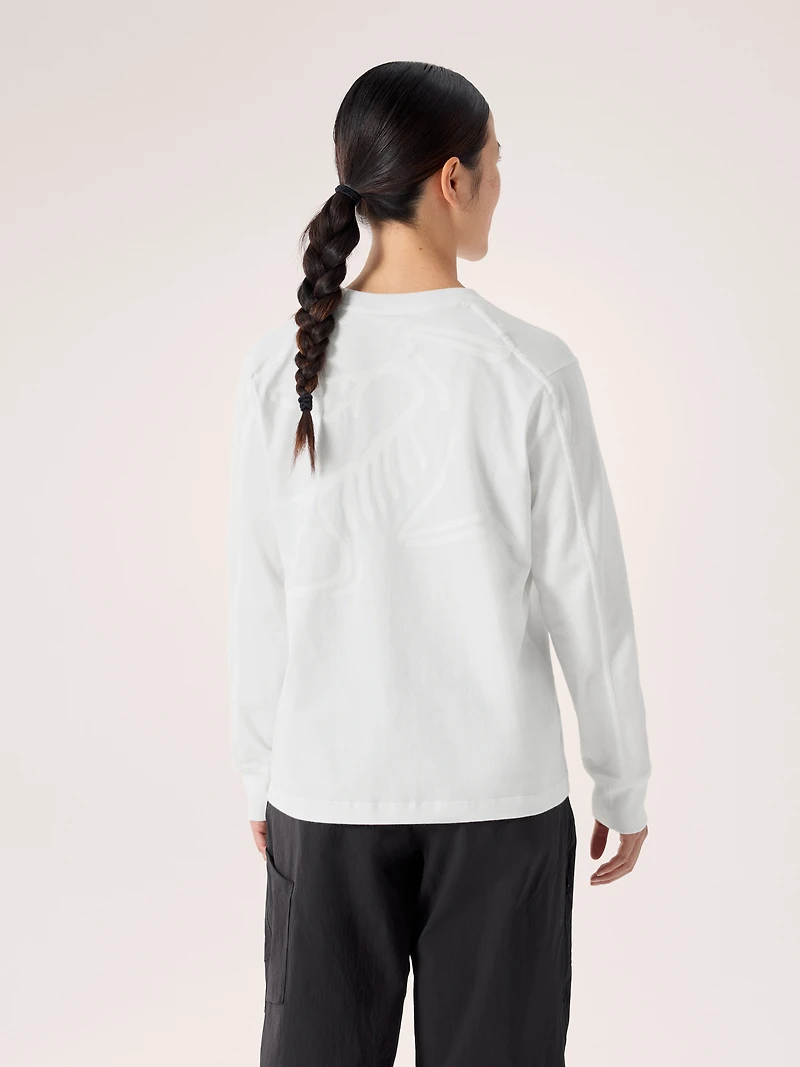Kragg Cotton Bird Crew Neck Shirt LS