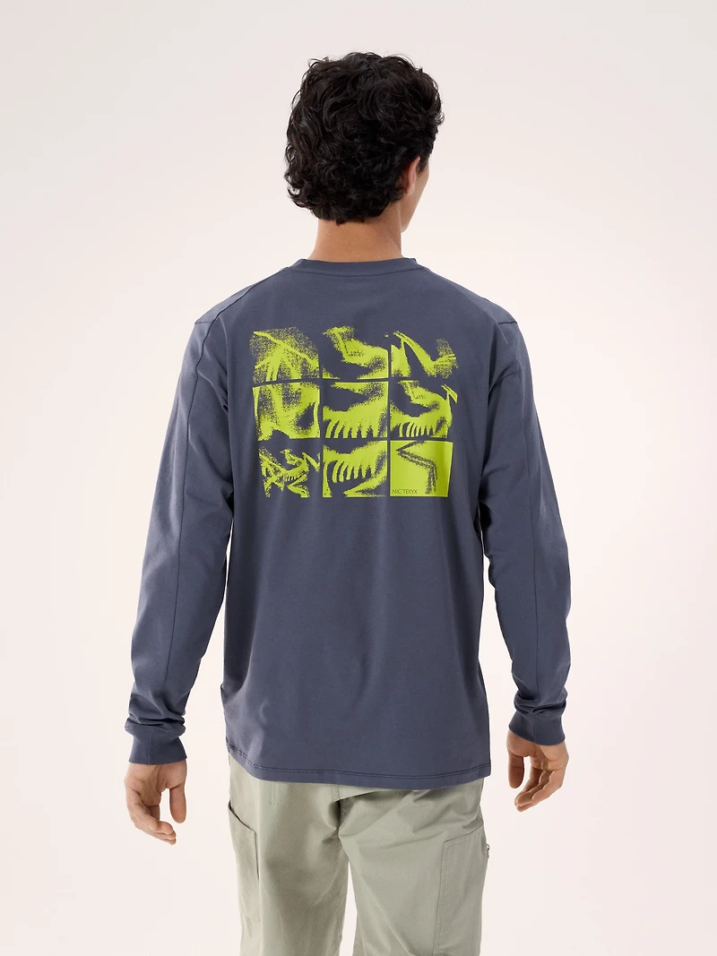 Kragg SL Cotton Bird Tile Shirt LS