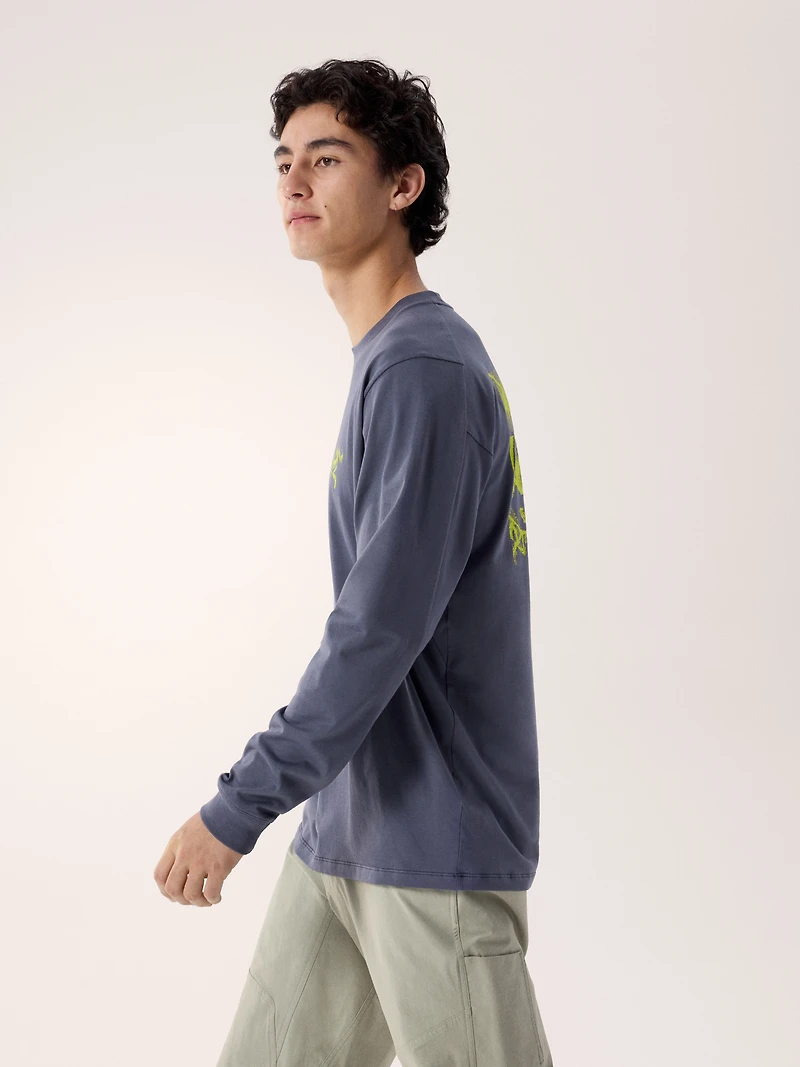 Kragg SL Cotton Bird Tile Shirt LS
