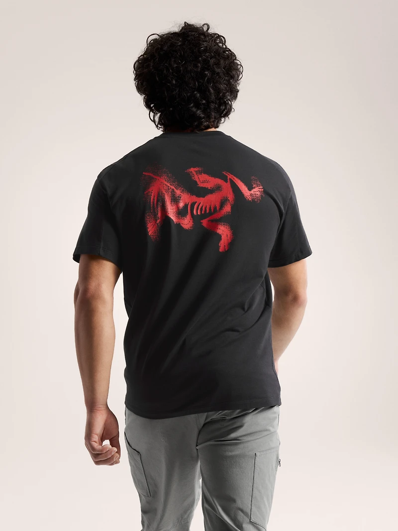 Kragg SL Cotton Blurred Bird Shirt SS