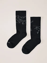 Merino Wool Mid Bird Sock
