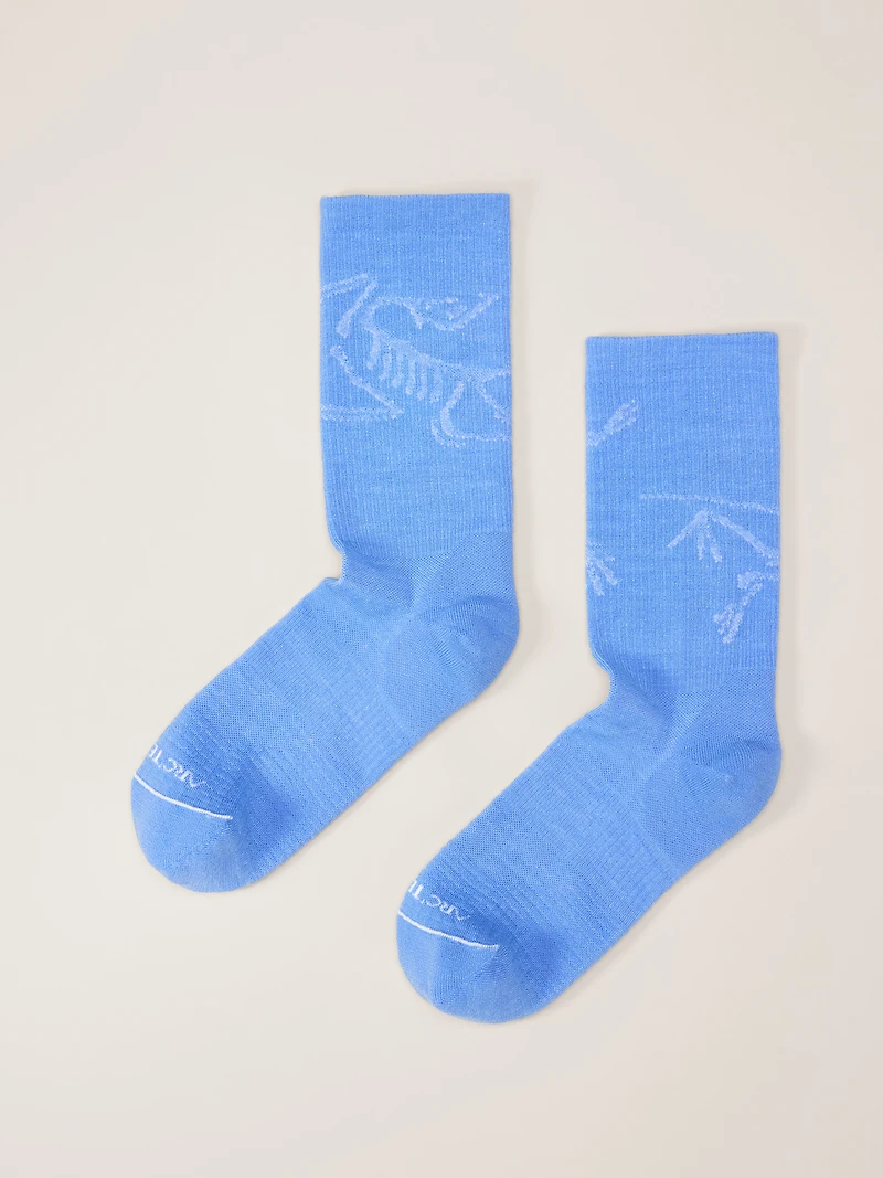 Merino Wool Mid Bird Sock