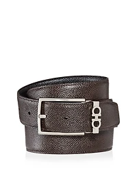 Men's Gancini Keeper Reversible Leather Belt