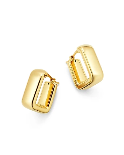 Bloomingdale's Fine Collection Square Hoop Earrings