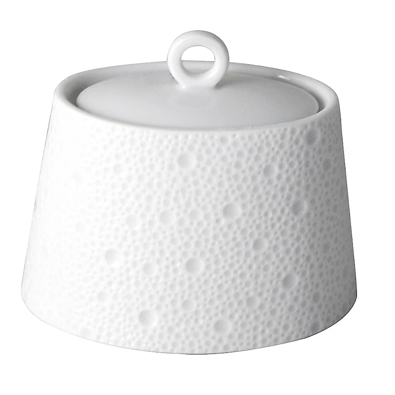 Bernardaud Ecume White Sugar Bowl