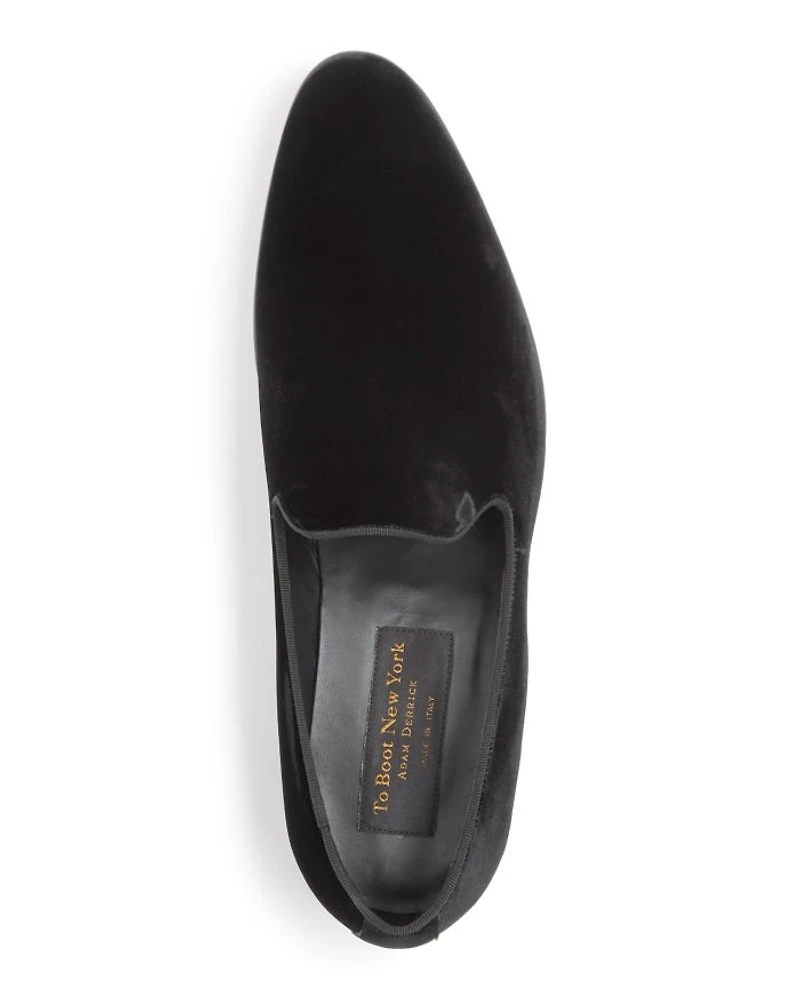 Men's Bolton Velvet Smoking Loafers