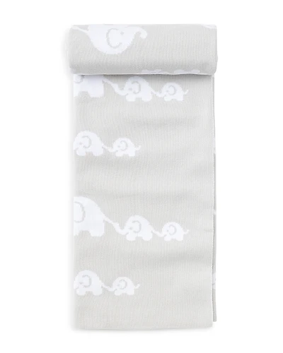 Kissy Unisex Elephant Print Blanket - Baby